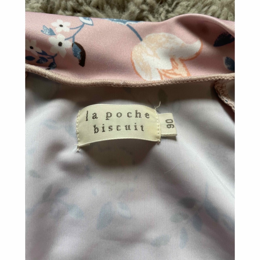 la poche biscuit(ラポシェビスキュイ)のla poche biscuit  ラッシュガード キッズ/ベビー/マタニティのキッズ服女の子用(90cm~)(水着)の商品写真