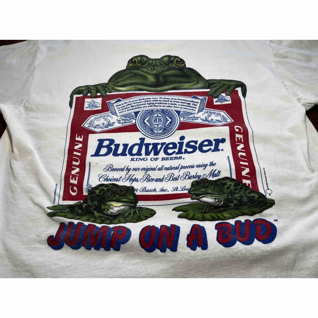 90's vintage Tシャツ　Budweiser Marlboro