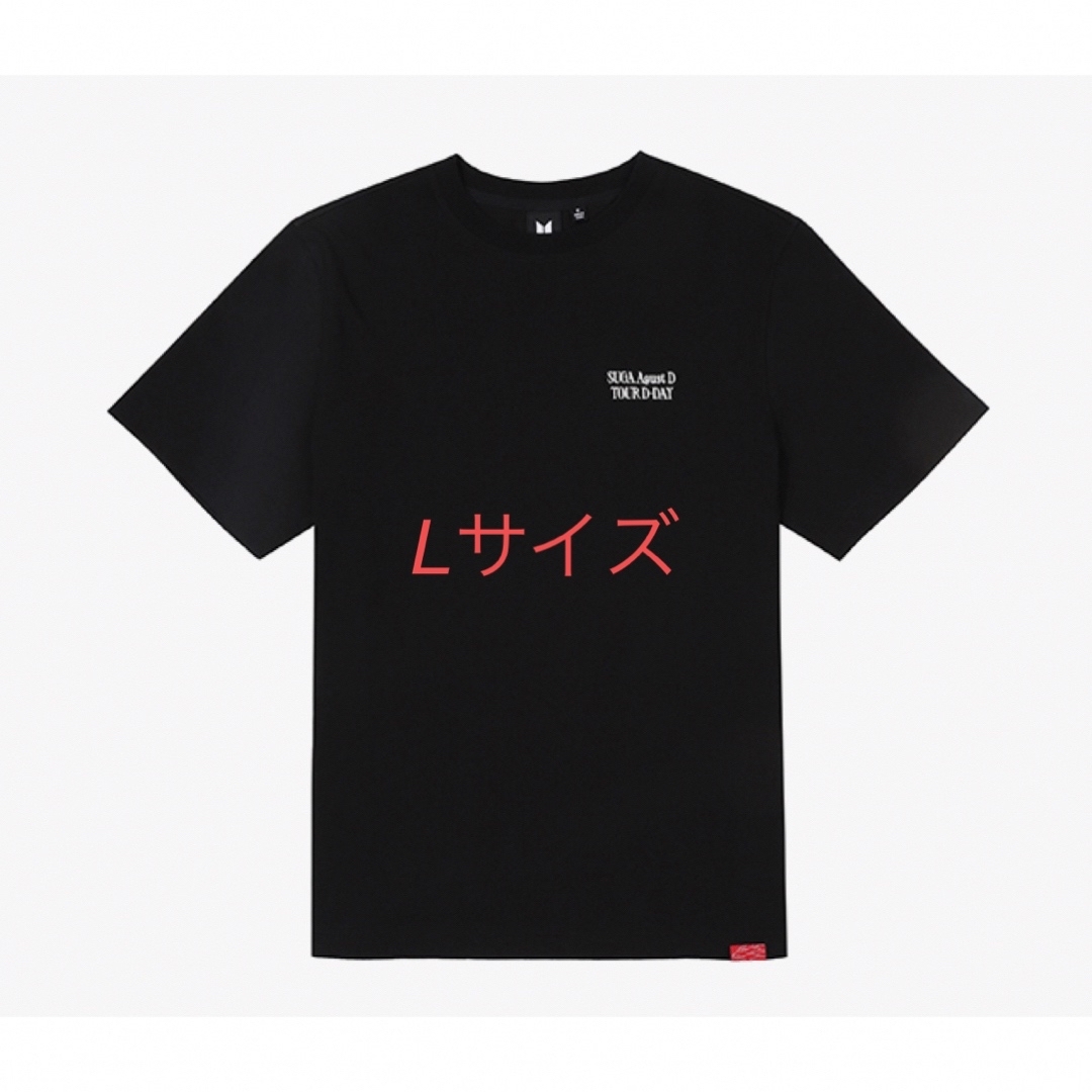 SUGA Agust D D-DAY S/S T-SHIRT (Black) - アイドルグッズ