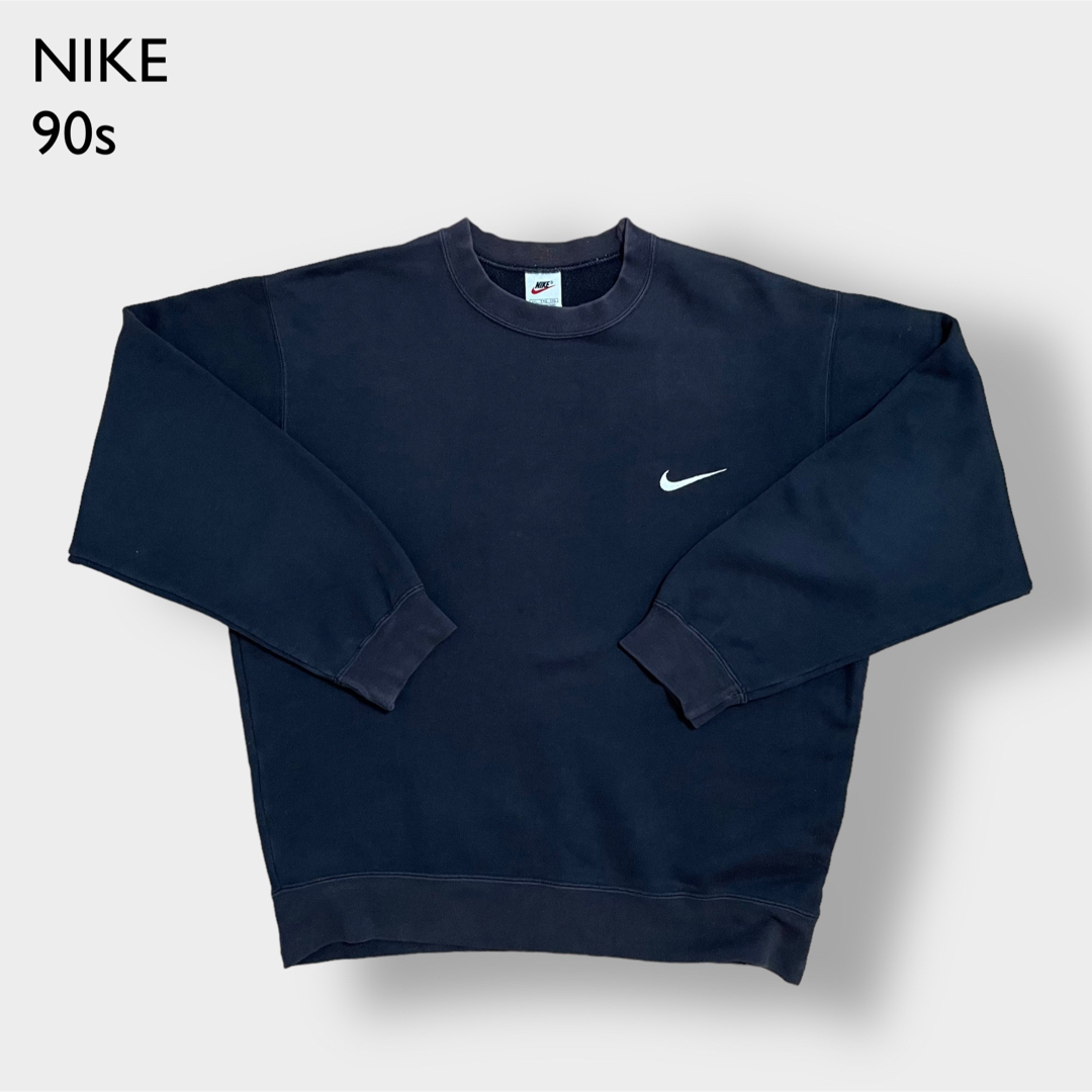 【NIKE】90s スウェットシャツ トレーナー XXL 刺繍 白タグ ナイキ
