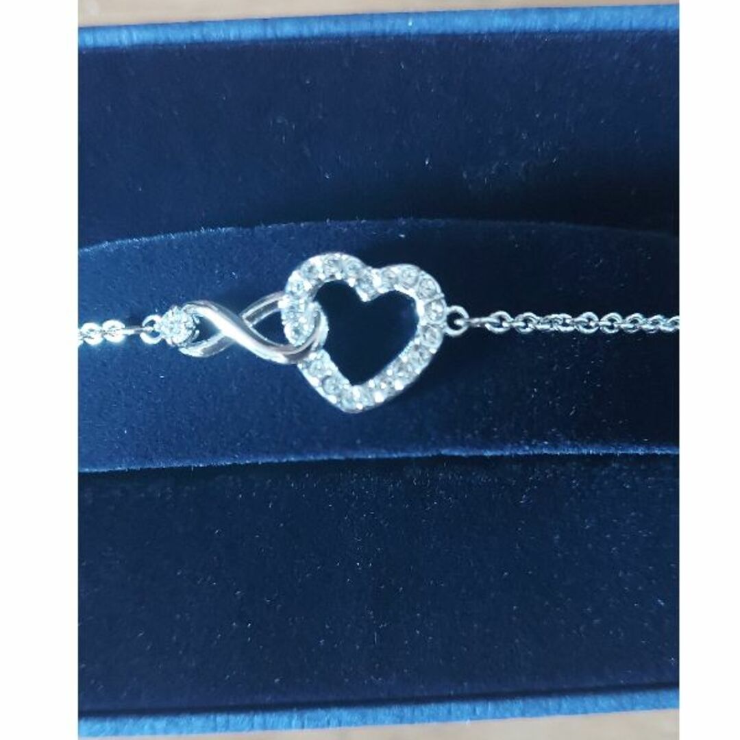 SWAROVSKI - スワロフスキー インフィニティ ハートブレスレット 新品