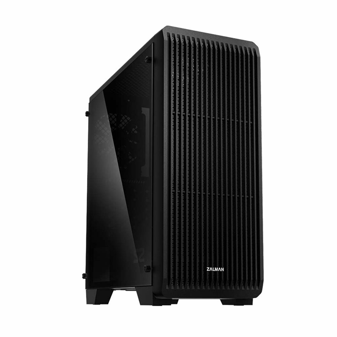 ZALMAN S2 TG ミドルタワーPCケース 強化ガラス CS8143 ブラ