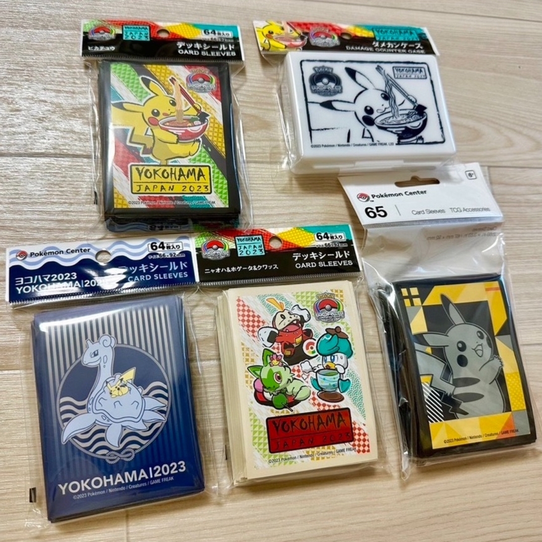 SALE/102%OFF】 WCS2023 デッキシールド 4種 ダメカンケース セット