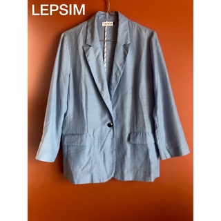 レプシィム(LEPSIM)のLEPSIM スプリング サマー テーラード ジャケット レディース F(テーラードジャケット)