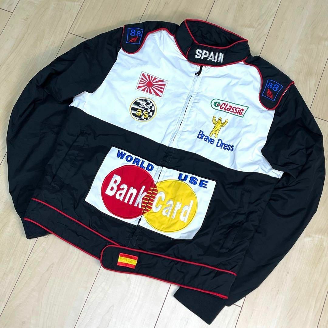 スペイン　ワールドユース　レーシングジャケット　ロゴ刺繡　ワッペン　XL
