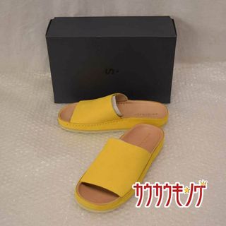 【未使用】Clarks ORIGINALS クラークス Ranger Free サンダル UKサイズ5 24cm イエロー 26132451 レディース シューズ(その他)