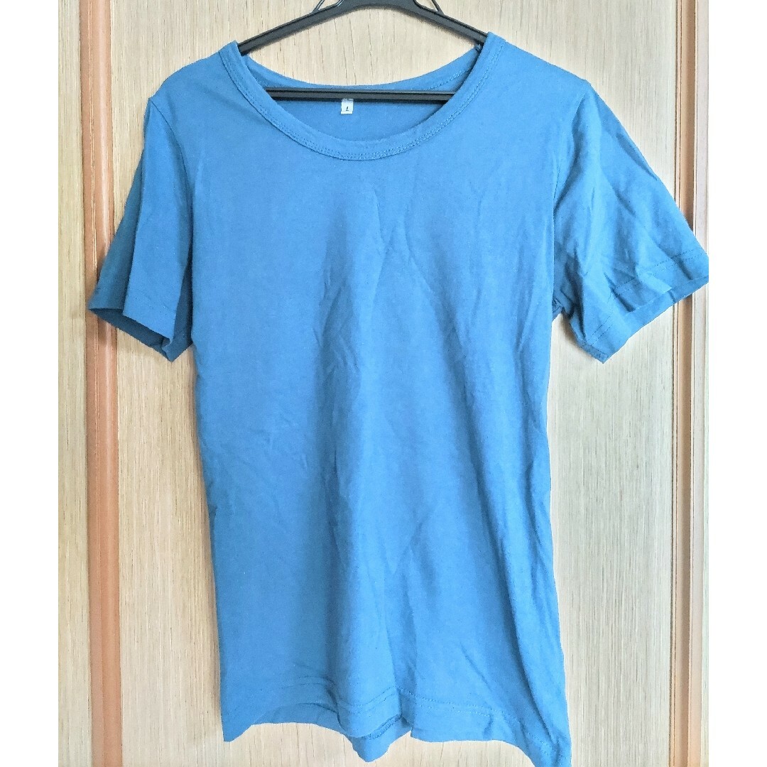 無地Tシャツ  レディース レディースのトップス(Tシャツ(半袖/袖なし))の商品写真