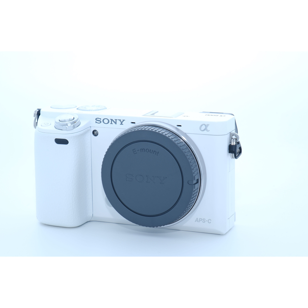 SONY α6000 ホワイトILCE-6000 9045ショット