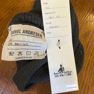 ダニエルアンドレセン ダニエルアンドレッセン カシミヤ100% ニット キャップ