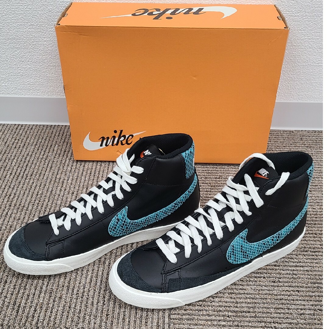 激レア Nike Blazer Mid '77 VNTG 黒白 28.5㌢