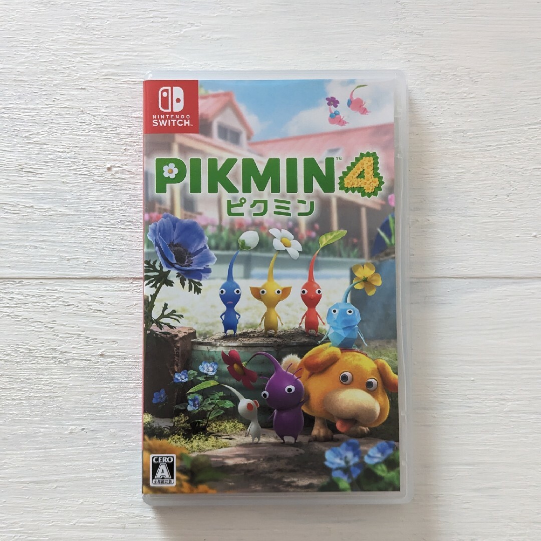 Nintendo Switch(ニンテンドースイッチ)の【美品】ピクミン4 Switch ピクミン スイッチ PIKMIN4 エンタメ/ホビーのゲームソフト/ゲーム機本体(家庭用ゲームソフト)の商品写真