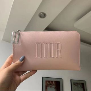 クリスチャンディオール(Christian Dior)のDior ディオール ポーチ ノベルティ ピンクベージュ(ポーチ)