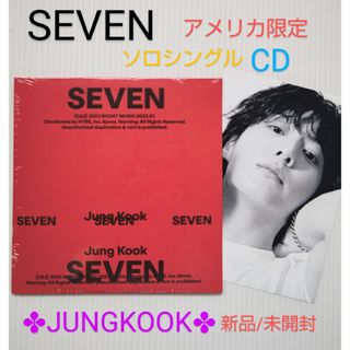 BTS JUNGKOOK 【Seven】CD アメリカ限定　新品/未開封