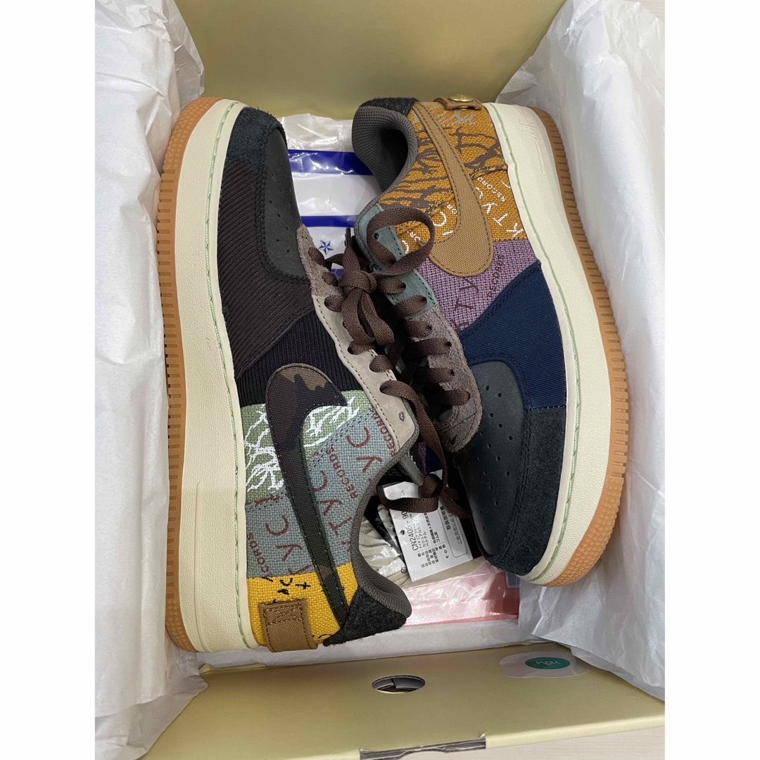 即購入可　travis scott air force1