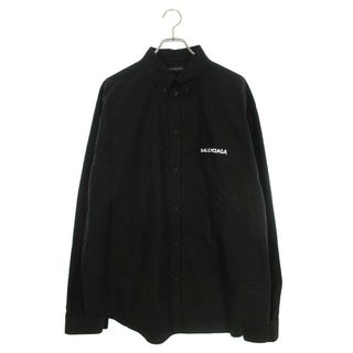 バレンシアガ(Balenciaga)のバレンシアガ  23AW  751917 TNM60 ロゴプリント長袖シャツ  メンズ 38(シャツ)