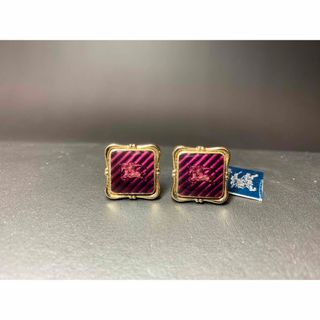 【新品未使用タグ付き】(12) バーバリーカフス