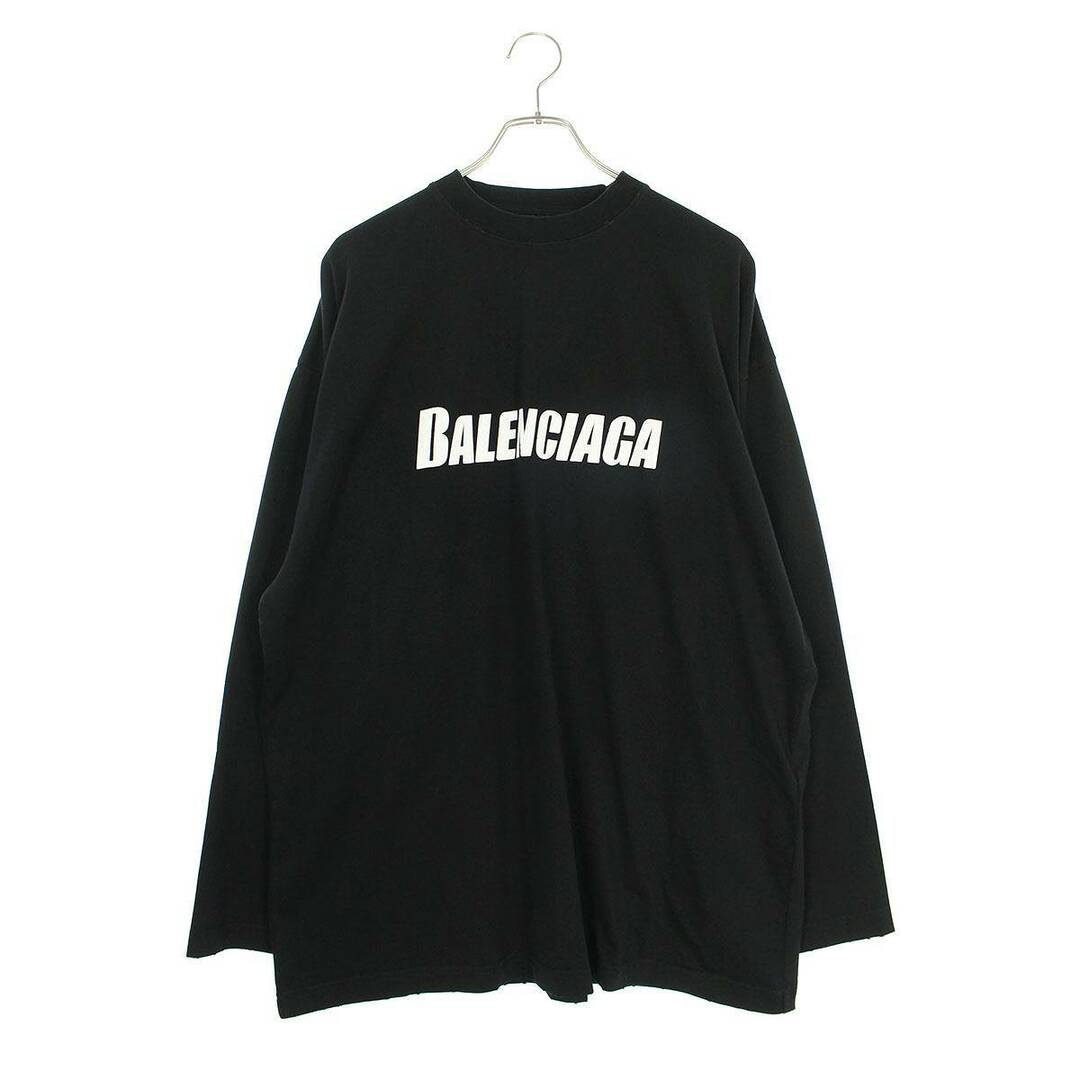 Balenciaga(バレンシアガ)のバレンシアガ  23SS  681046 TNVL1 ロゴプリント長袖カットソー メンズ 4 メンズのトップス(Tシャツ/カットソー(七分/長袖))の商品写真