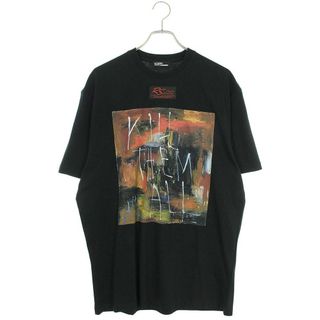 ラフシモンズ(RAF SIMONS)のラフシモンズ ×PHILIPPE VANDENBERG  23SS  231-137A フロントプリントTシャツ  メンズ S(Tシャツ/カットソー(半袖/袖なし))