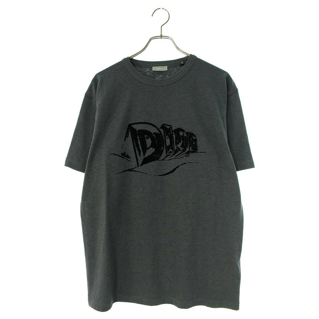 ディオール 23AW 393J696A0849 ロゴプリントTシャツ メンズ M | フリマアプリ ラクマ