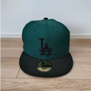 NEW ERA - ニューエラ LA キャップ 緑×黒 7 3/4(61.5cm)の通販 by ...