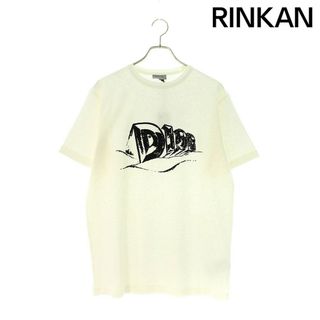 ディオール(Dior)のディオール  23AW  393J696A0849 ロゴプリントTシャツ メンズ S(Tシャツ/カットソー(半袖/袖なし))