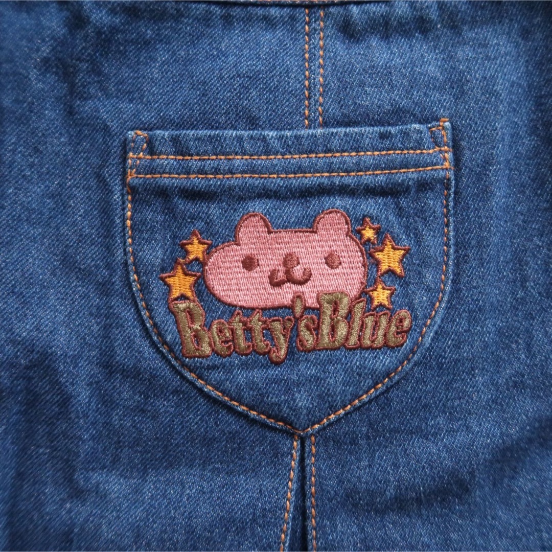 BETTY'S BLUE(ベティーズブルー)のベティーズブルー エイミーちゃん デニムスカート 平成レトロ レア Mサイズ レディースのスカート(ミニスカート)の商品写真