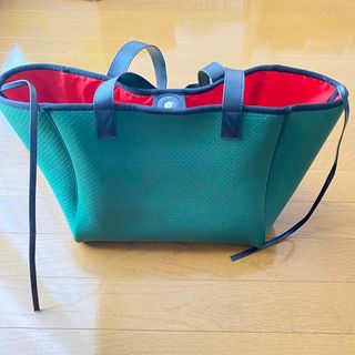 パリス(PARIS)のqbag picon cote トートバッグ カーキ  マザーズバッグ(トートバッグ)