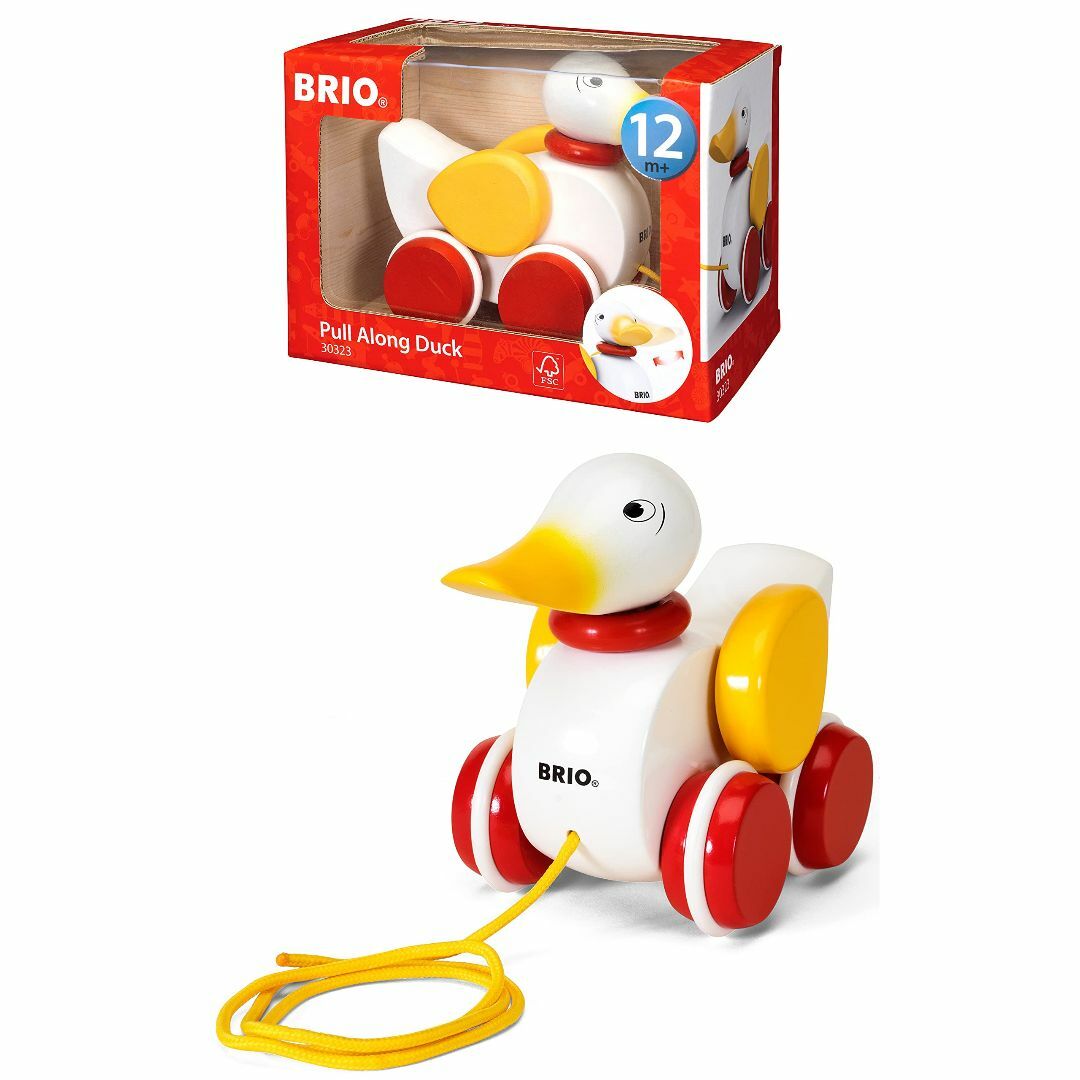 BRIO ブリオ プルトイ ダック  木製 おもちゃ  30323