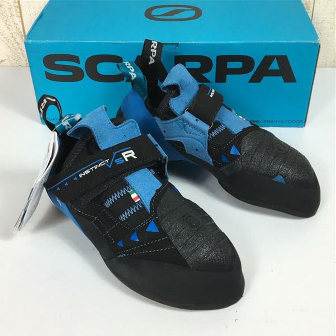 230cmアウトソール幅UNISEX 25.5cm  スカルパ インスティンクト VSR Instinct VSR クライミングシューズ SCARPA SC20198 ブルー系