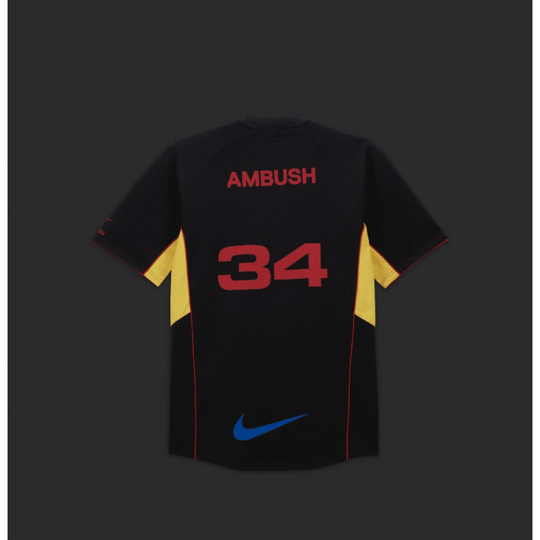 NIKE(ナイキ)のXXL 超希少サイズNike AMBUSH Uniform Top Black レディースのトップス(Tシャツ(半袖/袖なし))の商品写真