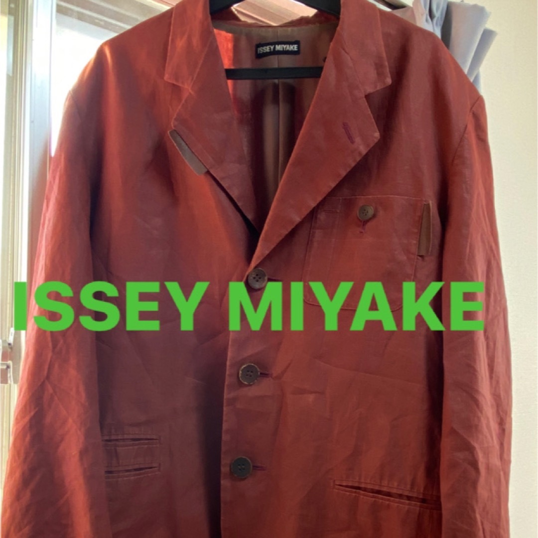 ISSEY MIYAKE ダメージ加工 テーラードジャケット