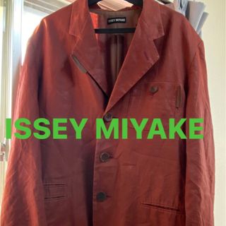 イッセイミヤケ(ISSEY MIYAKE)のISSEY MIYAKE ダメージ加工 テーラードジャケット(テーラードジャケット)