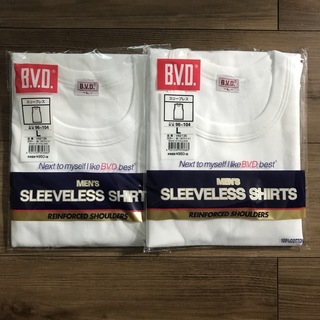 ビーブイディー(B.V.D)のB.V.D スリーブレス　シャツ、2枚セット(Tシャツ/カットソー(半袖/袖なし))