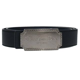 ディオール(Dior)のディオール CHRISTIAN DIORロゴメタルリバーシブルベルト  メンズ 105(ベルト)