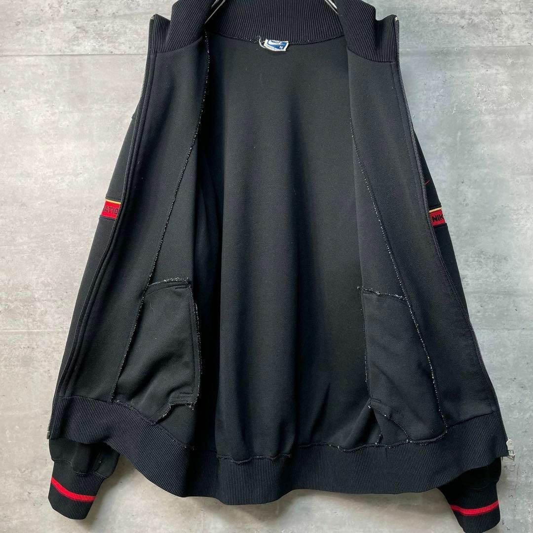 ヴィンテージ　80s NIKE　トラックジャケット　袖ラインロゴ　日本製