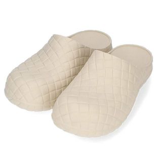 ボッテガヴェネタ(Bottega Veneta)のボッテガヴェネタ  741339V11T0 9031 SLIPPER イントレチャートラバーサンダル  メンズ 41(サンダル)