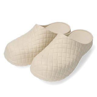 BOTTEGA VENETA ボッテガ ドットフェザートリム レザーサンダル-