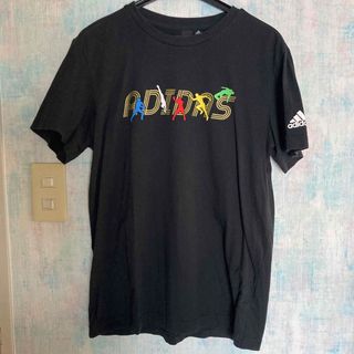 ②adidas コットンＴシャツ(Tシャツ/カットソー(半袖/袖なし))