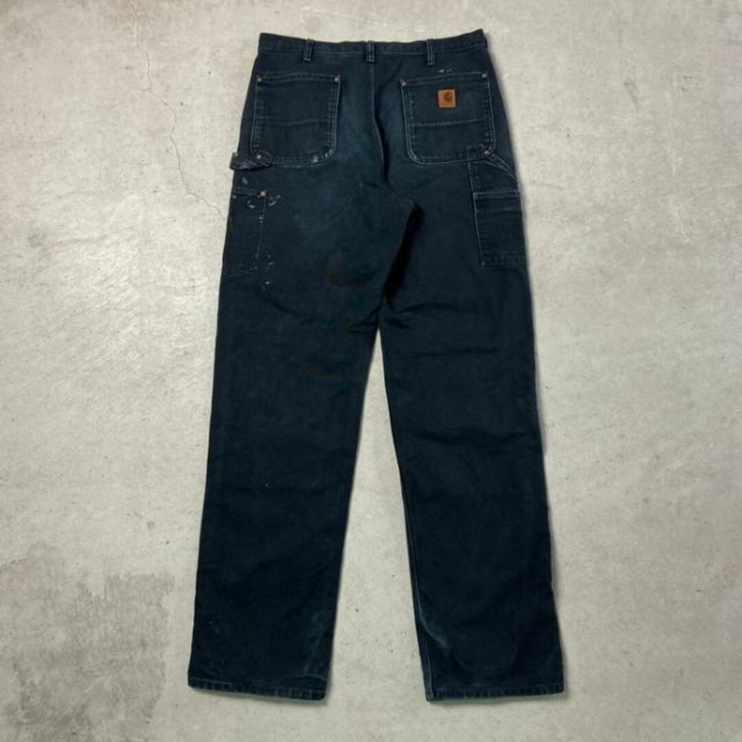 Carhartt B136 BLK ダブルーニー　ペインターパンツ　USA製