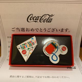 コカコーラ(コカ・コーラ)の東京オリンピック2020 スポーツクライミングデザイン　ピンバッジ(バッジ/ピンバッジ)