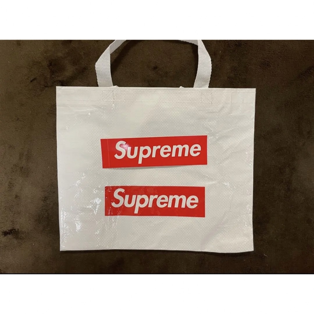 Supreme シュプリーム ショッパー エコバッグ 小1枚+ ステッカー 2枚