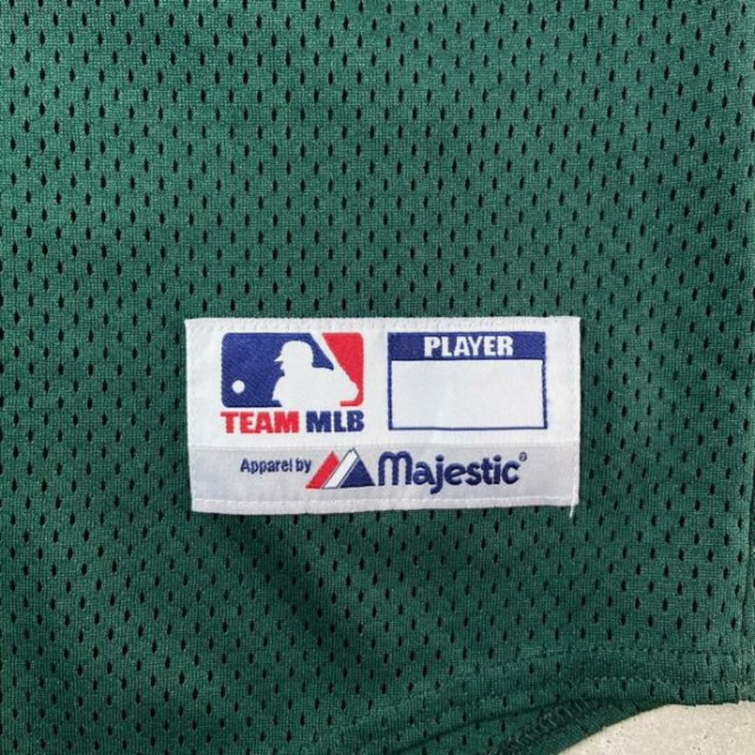 90年代 USA製 MLB オークランド・アスレチックス メッシュ ベース