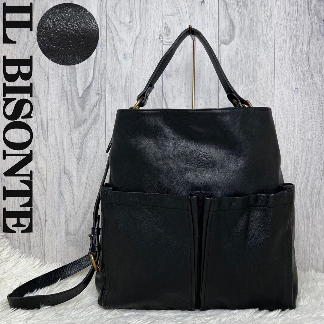 IL BISONTE - 美品♡A4可♡オールレザー♡イルビゾンテ 2way