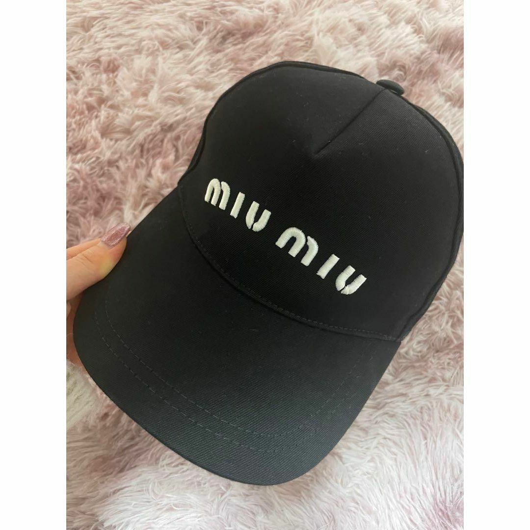 miumiu - miumiu ベースボールキャップの通販 by sasakiaki's shop｜ミュウミュウならラクマ