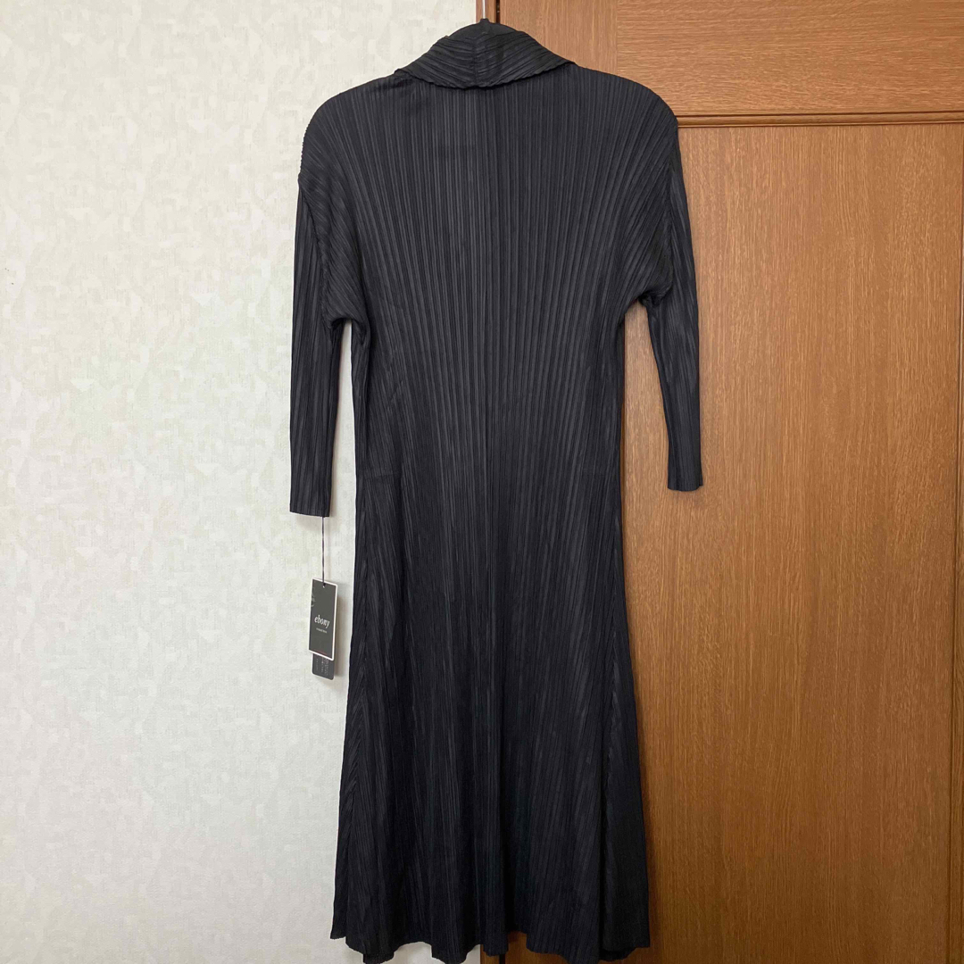 即決 新品 ebony ロングシャツ BC5-80083