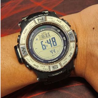 カシオ Protrek prw-3500 1jf ステンレスバンド(腕時計(デジタル))