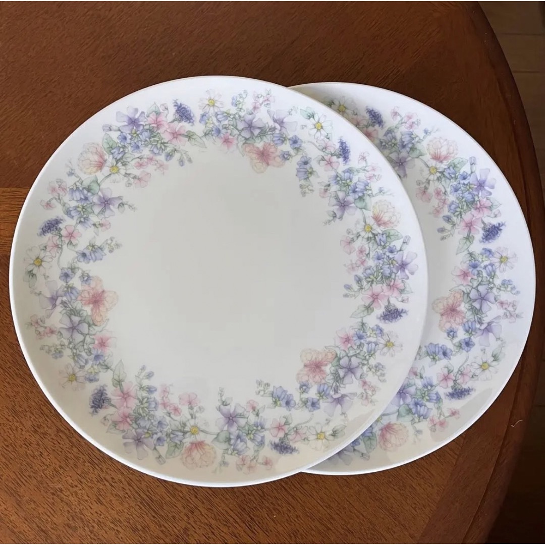 WEDGWOOD - 【黒壺美品】ウェッジウッド☆アンジェラ☆ディナー皿 2枚