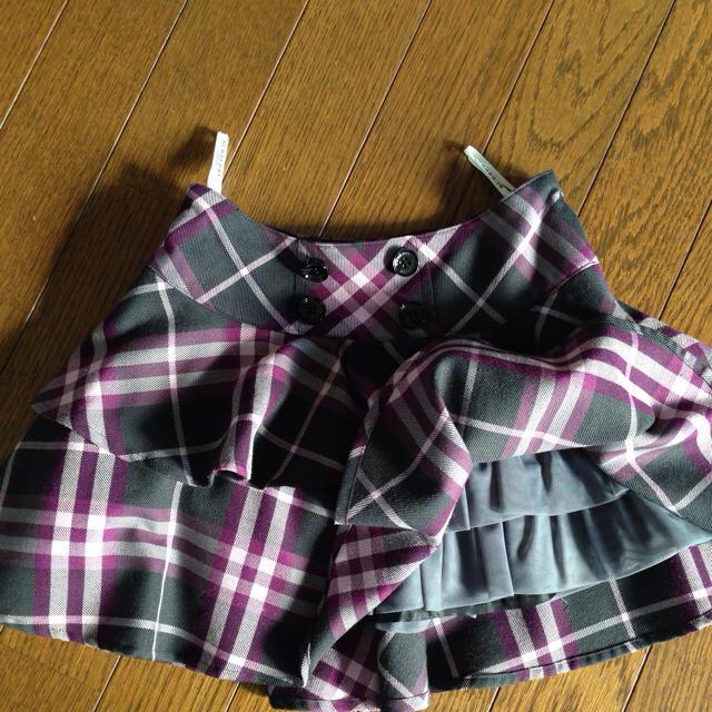 BURBERRY(バーバリー)のバーバリー 110センチスカート キッズ/ベビー/マタニティのキッズ服女の子用(90cm~)(その他)の商品写真