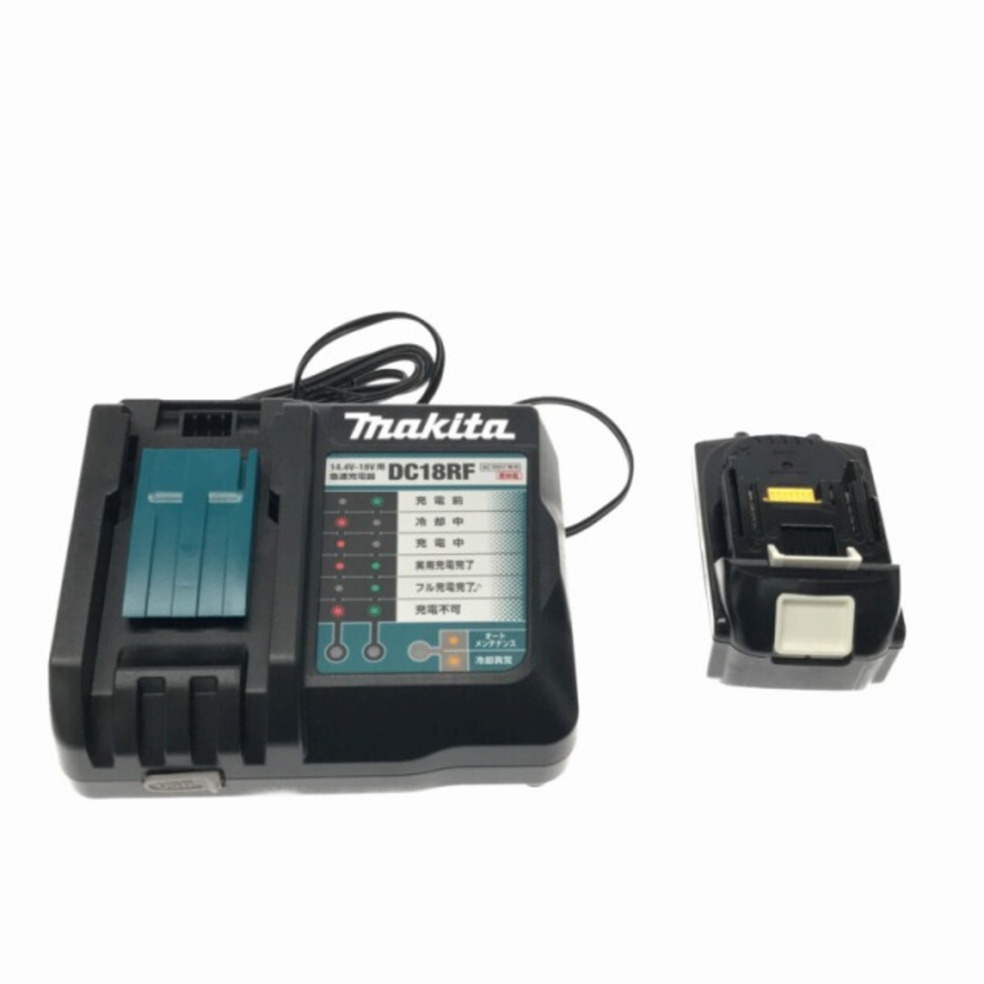 ☆未使用品☆makita マキタ 18V 125mm 充電式マルノコ HS474DRGX バッテリー2個(18V 6.0Ah) 充電器 ケース付き 丸ノコ 丸のこ 74299