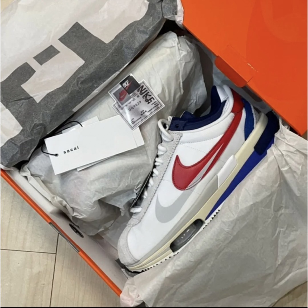 新品未使用　NIKE × Sacai Zoom Cortez ナイキ　サカイ